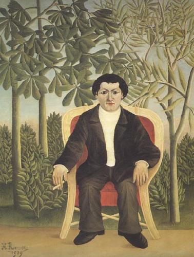 Henri Rousseau Landscape Portrait oil painting picture